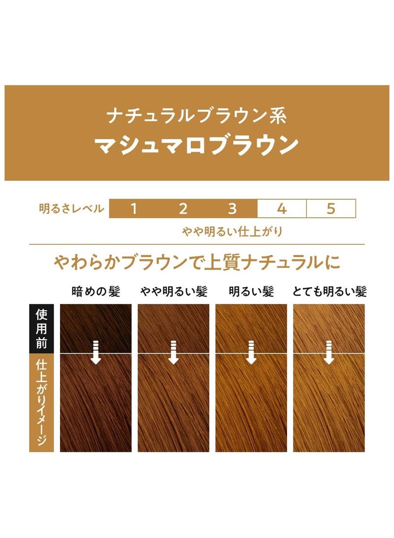 Liese PRETTIA Bubble Hair Colour,Marshmallow Brown - Image 4