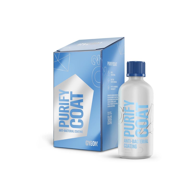 Gyeon Purify Coat Interior Surface Protectant Natural Silica Copper Formula for Trim Leather Fabric Protection with Matte Finish LongLasting Shield