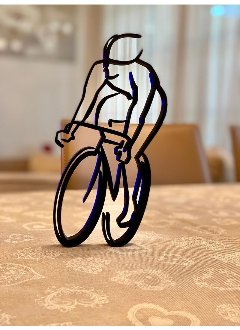 EROTNGO EROTNGO Minimalist Bicycle Tabletop Figure Stylish Home Decor Accent and Thoughtful Gift for Christmas  - Image 2