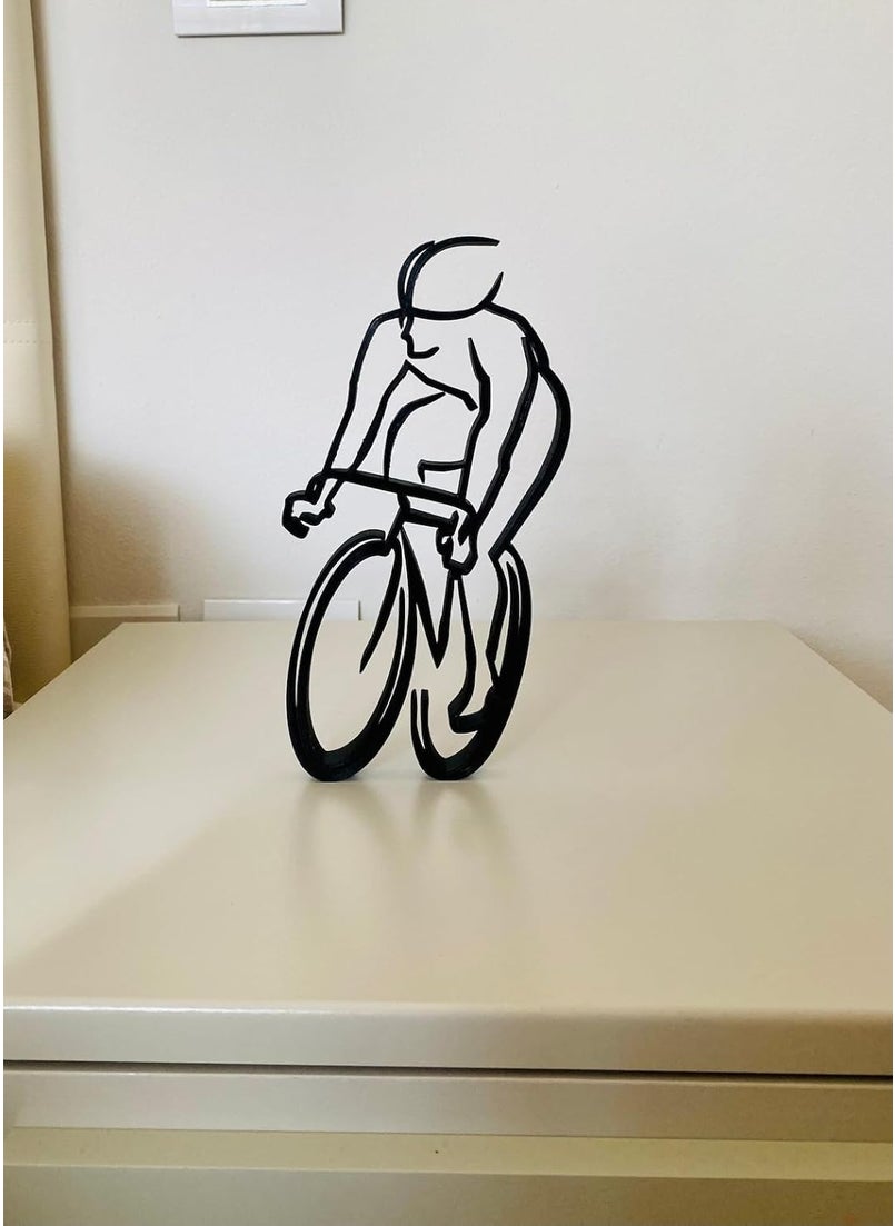 EROTNGO EROTNGO Minimalist Bicycle Tabletop Figure Stylish Home Decor Accent and Thoughtful Gift for Christmas  - Image 5