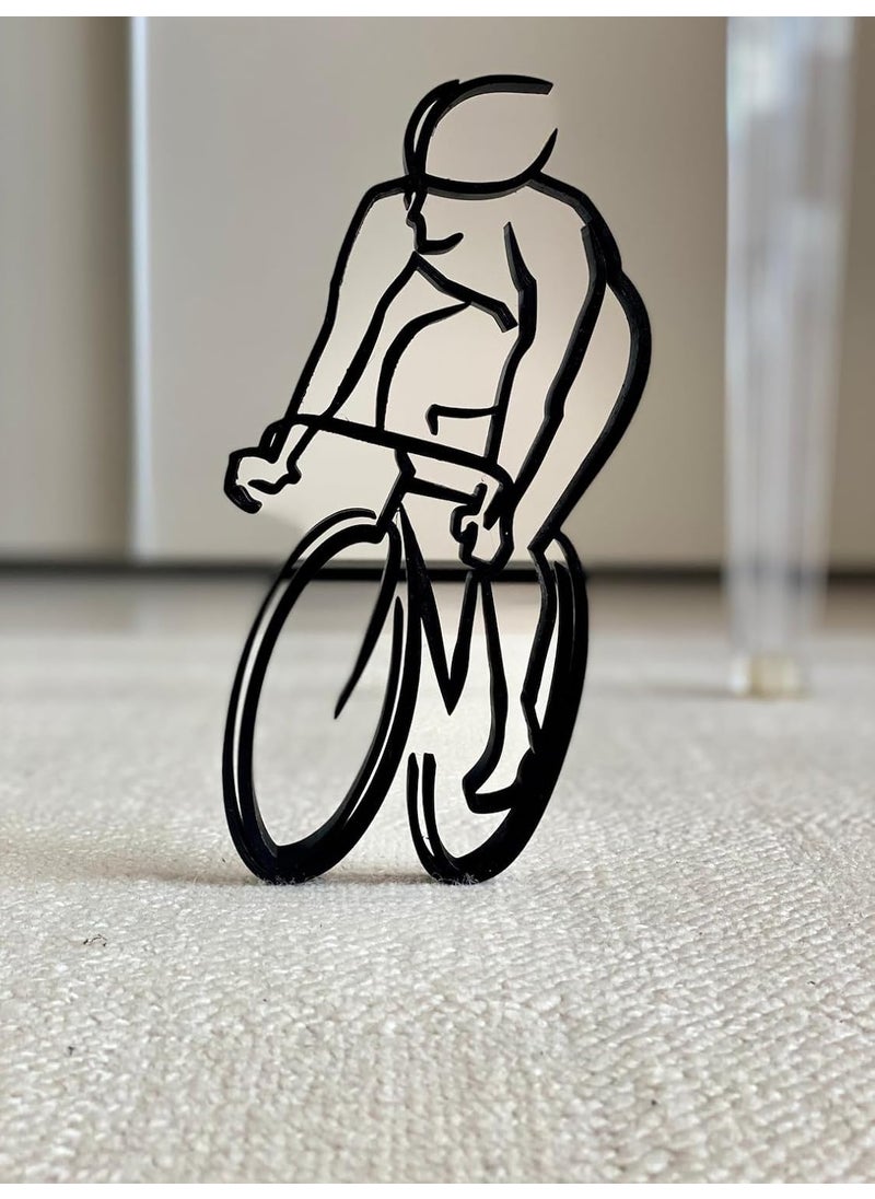 EROTNGO EROTNGO Minimalist Bicycle Tabletop Figure Stylish Home Decor Accent and Thoughtful Gift for Christmas  - Image 4