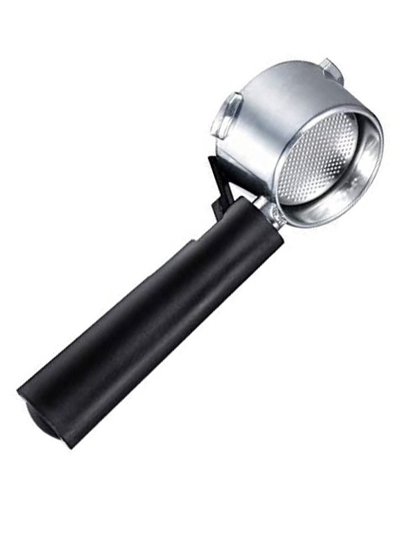 Coffee Bottomless Stainless steel Portafilter 51mm With Filter Basket/ Black Handle - Image 2