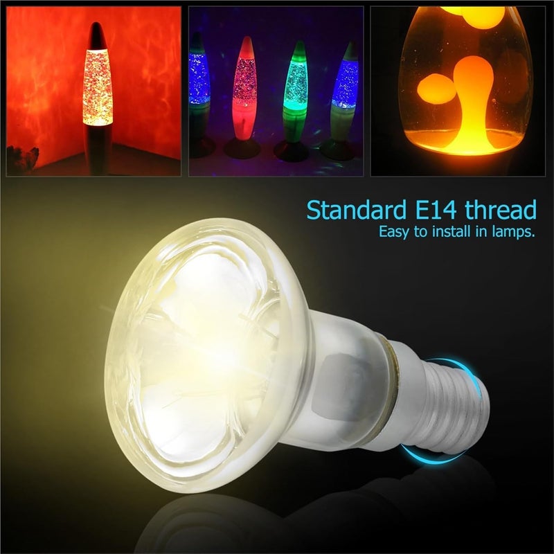 Light Bulb, 5pc 30 Watts Lamp Bulbs Reflector Type R39 E14 Base Bulb High Temp Resistant Replacement,for Home Garage Warehouse - Image 3