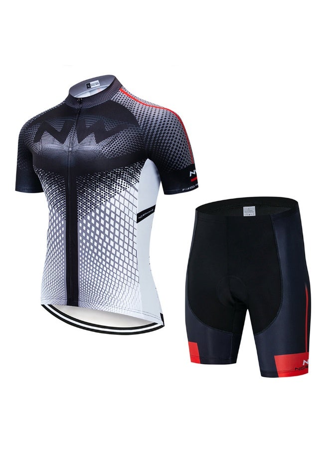 KUYING GR New Summer Outdoor Sunscreen Moisture Absorption Quick Drying Bicycle Women's Cycling Clothing Set  - Image 1