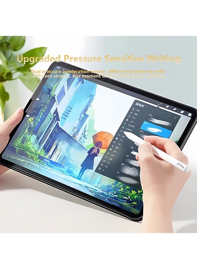 قلم رقمي متوافق مع iPad Pro 11 بوصة، iPad Pro 12.9 بوصة، iPad Air 4/5، iPad Mini 6، شحن لاسلكي مغناطيسي، يعمل فقط مع أجهزة iPad القابلة للشحن مغناطيسيًا - Image 5