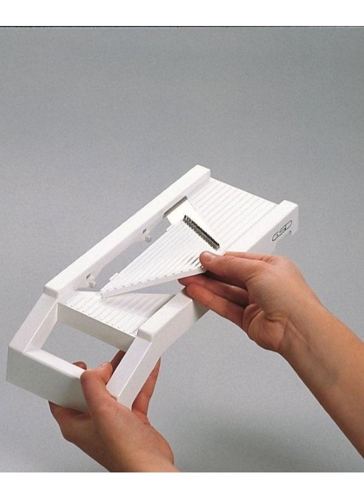 GSD Haushaltsgeräte - GSD universal vegetable slicer “2-in-1”, color white - Image 1