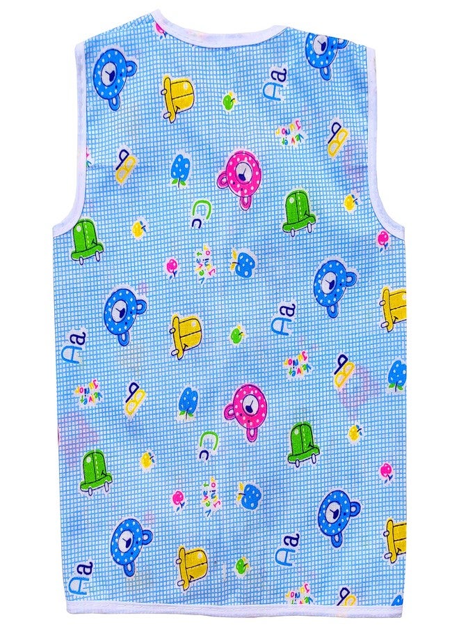 V.B.K Baby Boy and Baby Girl Combo Pack Of Nappy (Cloth Diaper) (12 Piece) and Jhabla (12 Piece), Cotton Soft Fabric, 0-4 Months, Multicolor - Image 4