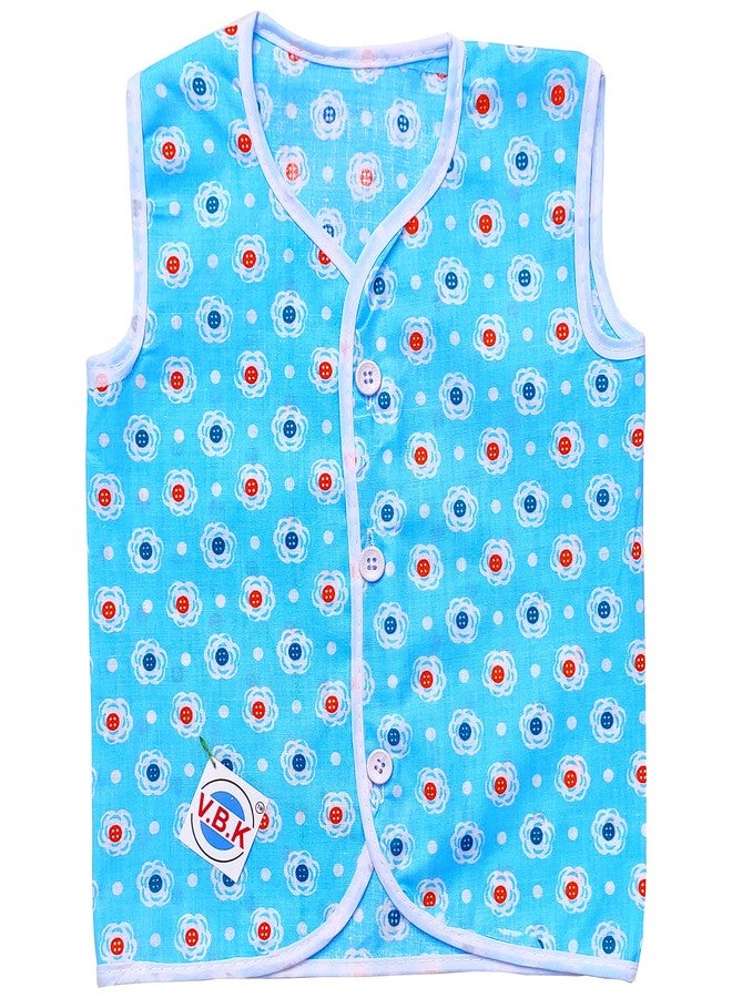 V.B.K Baby Boy and Baby Girl Combo Pack Of Nappy (Cloth Diaper) (12 Piece) and Jhabla (12 Piece), Cotton Soft Fabric, 0-4 Months, Multicolor - Image 3