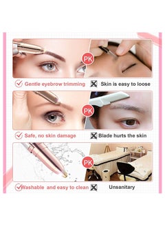 General Battery Operated Eyebrow Trimmer and Painless Hair Remover Tool for Face Lips Nose  - Image 5