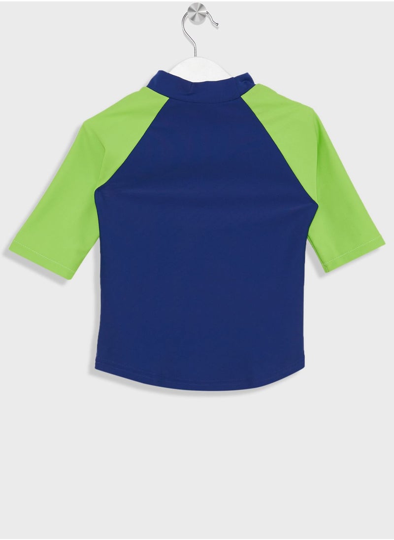 speedo - Kids Learn To Swim Sun Protection Top & Shorts - Image 1