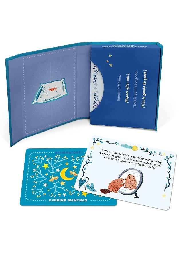 null - Knock Knock Affirmators! Mantras (Evening) Card Deck - Image 1
