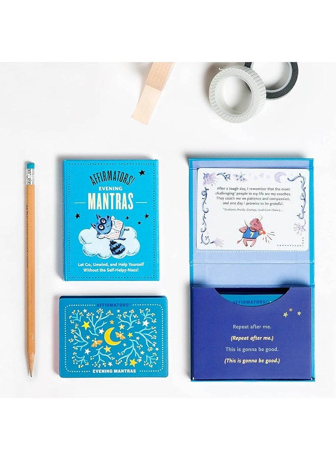 null - Knock Knock Affirmators! Mantras (Evening) Card Deck - Image 1
