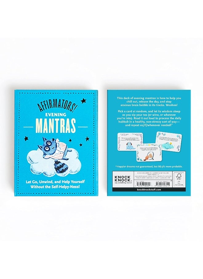null - Knock Knock Affirmators! Mantras (Evening) Card Deck - Image 1