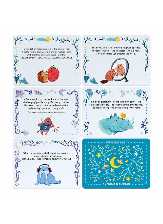 null - Knock Knock Affirmators! Mantras (Evening) Card Deck - Image 1