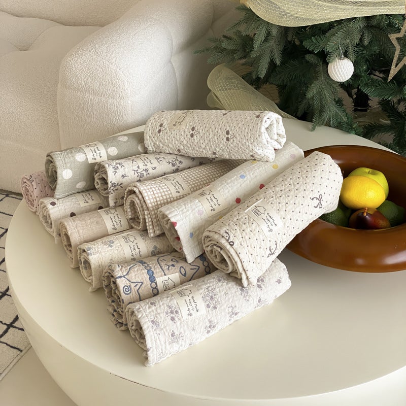 Pure Cotton 4-Layer Pillow Towel for Men - Image 3