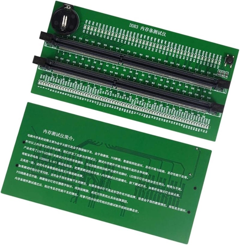 Blue Laptop Memory Slot Diagnostic Tool Tester Card for DDR5 DDR4 DDR3 Modules - Image 2