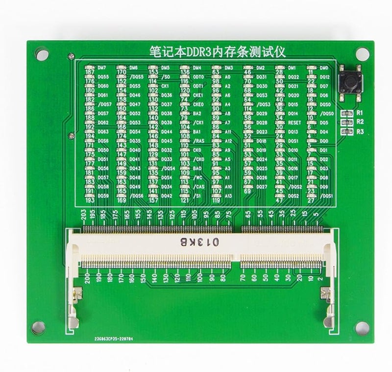 Blue Laptop Memory Slot Diagnostic Tool Tester Card for DDR5 DDR4 DDR3 Modules - Image 5
