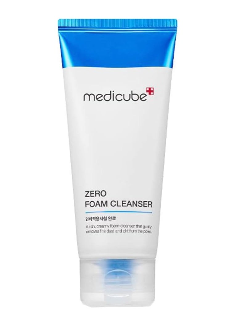 Medicub - Zero Foam Cleanser 120g -Naturally derived cleansing ingredients and natural salicylic acid provides deep cleansing without irritation skin - Image 1