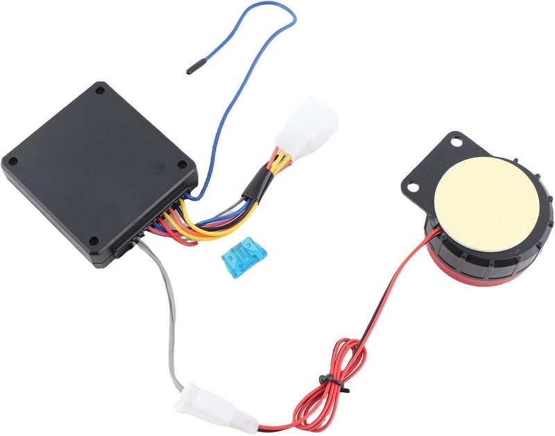 125dB Motorcycle Anti Theft Alarm System, 12V Scooter Security Alarm with Remote Control, High Decibel Vibration Sensor for Motorcycles Scooters, Design for All Weather - Image 3