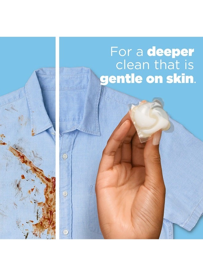 Tide PODS Free & Gentle Liquid Laundry Detergent Pacs, 76 count, Packaging may vary - Image 2