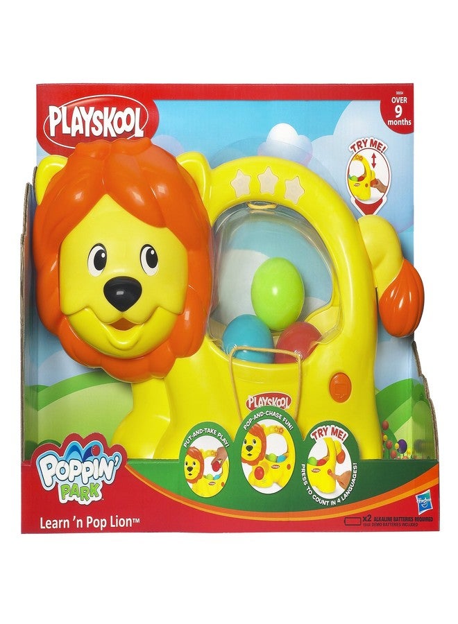Playskool Poppin Park Learn N Pop Lion - Kids, Multicolor - Image 2