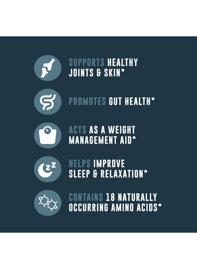 Health & Household Bone Broth Protein Powder, Pure Grass Fed Bone Broth Beef Protein Powder. Unflavored, Natural Collagen, Glucosamine & Gelatin, Paleo Protein Powder, Keto, Gut Health, Non-Gmo, Dairy Free. 32Oz  - Image 2