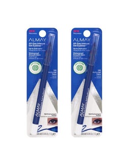Almay Pack Of 2 Almay Allday Intense Gel Eyeliner Nocturnal Navy 120  - Image 2
