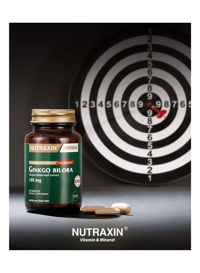 نوتركسين نوتراكسين الجنكة بيلوبا 60 قرص - Image 3