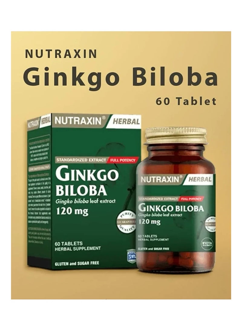 نوتركسين نوتراكسين الجنكة بيلوبا 60 قرص - Image 2