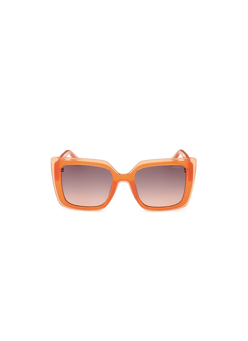 GUESS Women's UV Protection Square Sunglasses - GU790844F52 - Lens Size: 52 Mm  - Image 1