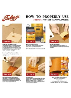 Fiebing's Pro Dye Black 32Oz Professional Oil Dye For Leather  - Image 3
