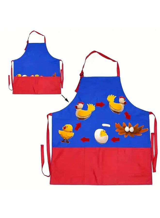 Small Felt Apron Set Including Adhesive For Theater Teaching Classroom Activities - Image 5