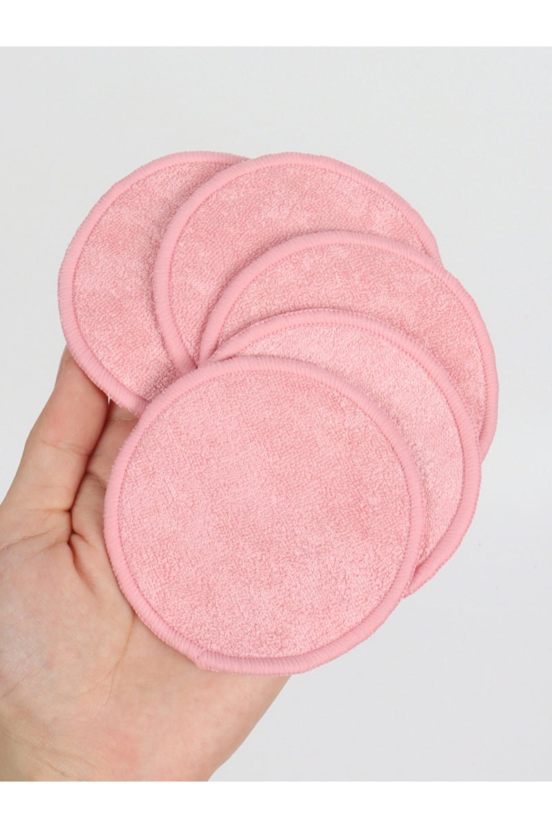 erorex 5PCs 5/10/20Pack Reusable Makeup Remover Pads Washable Face Cleansing Puff Cloth Clean Sponge Liquid
