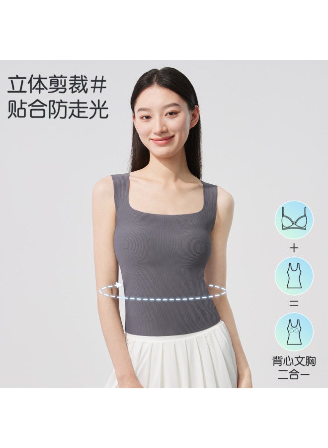 MIIOW Women'S Padded Camisole & Tank Tops For Layering Or Outer Wear - Image 5