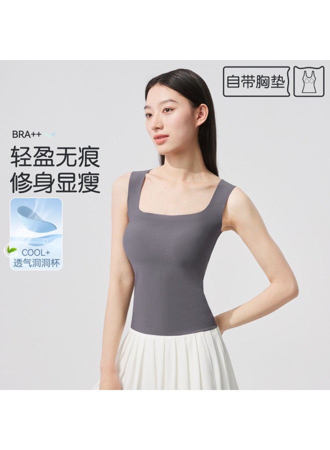 MIIOW Women'S Padded Camisole & Tank Tops For Layering Or Outer Wear - Image 2