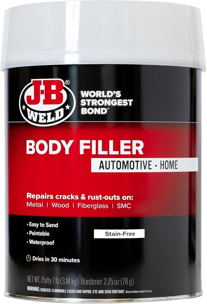 J-B Weld Body Filler - 1 Gallon - Automotive & Home - Image 1