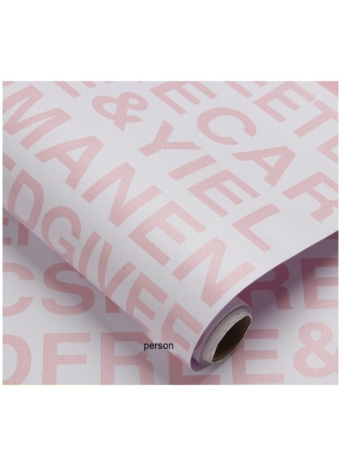 Anna 45cm x 10m Self-Adhesive Waterproof PVC Wall Decor Sticker - Image 1