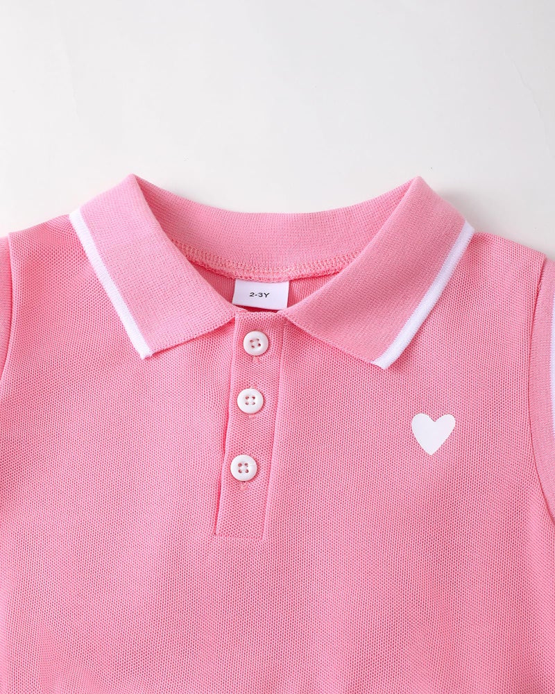 Saeaby Little Baby Girl Clothes Girl Summer Toddler Outfits Sleeveless Sporty Ruffle Dress Shirt with Shoulder Bag Playwear Sundress 5T 6T Girls Clothes Coral - Image 3
