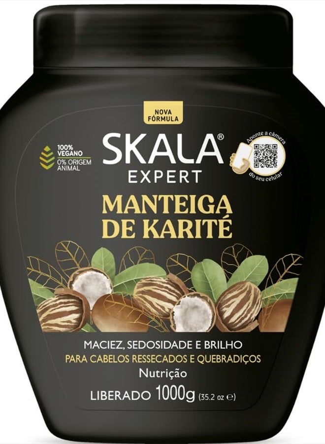 SKALA Brazilian Hair Treatment Cream Manteiga de Karite Shea Butter 1000g