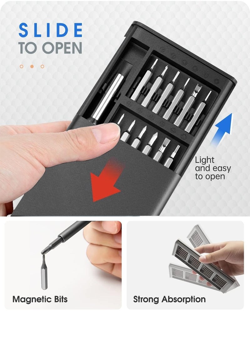 Generic 25-in-1 Precision Screwdriver Set - Mini Magnetic Screwdriver Tool Kit, Perfect for Mobile Phones, Laptops, Watches Repair  - Image 5