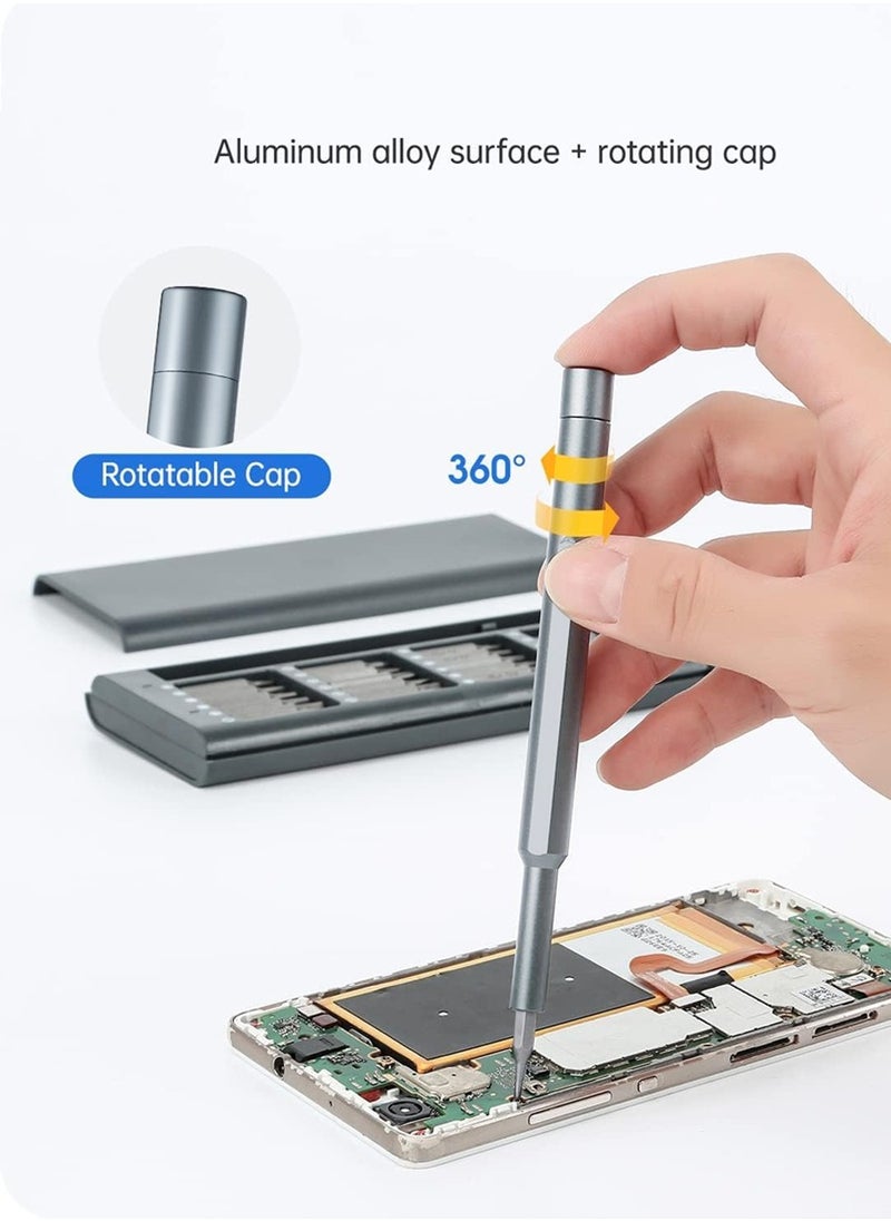 Generic 25-in-1 Precision Screwdriver Set - Mini Magnetic Screwdriver Tool Kit, Perfect for Mobile Phones, Laptops, Watches Repair  - Image 4