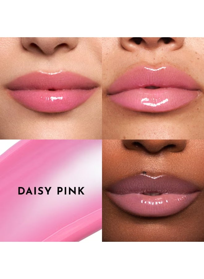LAWLESS BEAUTY Forget The Filler Lip Plumper Line Smoothing Gloss - Daisy Pink - Image 2