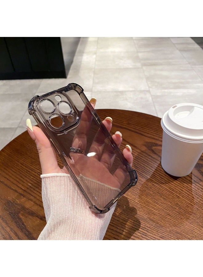 NIBEMINENT Protective TPU Case Cover For iPhone 15 Plus, Transparent Four Corner Anti Drop - Image 2