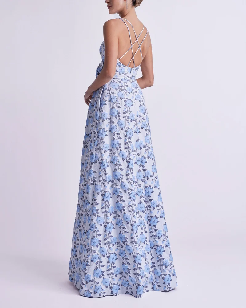 روسا كلارا Rosa Clará Cocktail Classic Long Cocktail Dress
