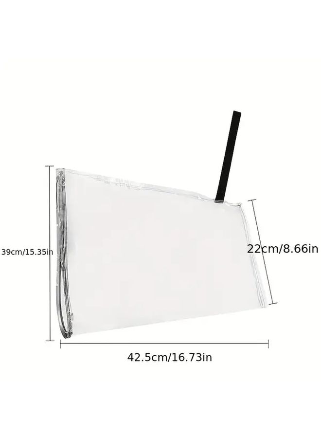 Electric Vehicle Car Charging Port Cover Transparent Pvc Plug In Rain Cover Durable Protective Case With Star Design Fits All Models Easy Installation Stylish Auto Accessory - Image 5