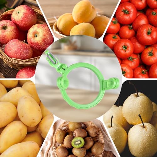 Nicerice Portable Handheld Apple Peeler,New Upgraded Adjustable Fruit Peeler,Quickly Peeling Machine for Fruits,Mini Kitchen Peelers for Potato,Apple,Pear,Peach (1, Green) - Image 5