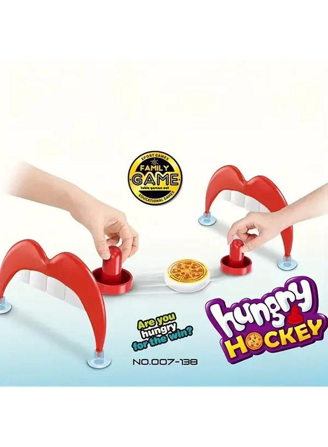 مجموعة ألعاب بيتزا وهوكي الجليد التفاعلية 7.68 بوصة لعبة عائلية تعليمية ممتعة - Image 2
