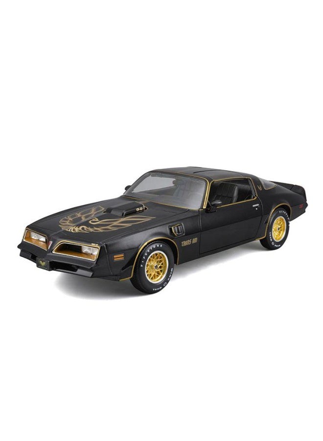Maisto مايستو إصدار خاص 1978 بونتياك فايربيرد ترانس آم سيارة مصبوبة (1:18، أسود/ذهبي) - Image 2