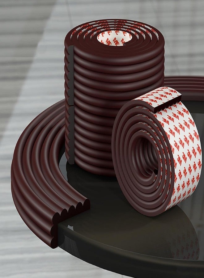 Dodhar 1 Pcs Extra Thick Furniture Edge Protectors High Dense Foam Cushion Baby Safety Corner Strip Guards, 6.5 Ft (2 Meter) Furniture Bumper for Table, Wall Edge, Etc (Cofee) - Image 2