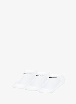 Kids 3 Pack Basic No Show Socks